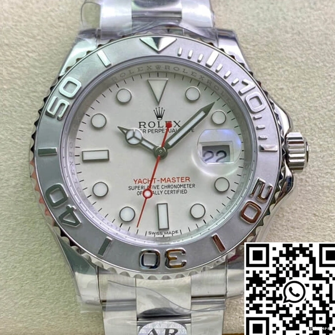 40MM 904L Factory Rolex Yacht AR Master 0320